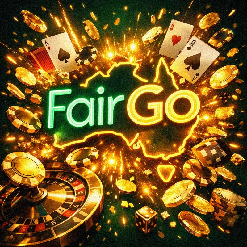 Premium Australian casino experience with gold chips
